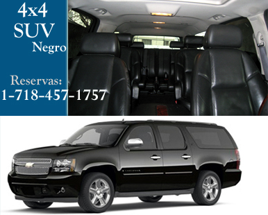 suv limo para excursion de contrastes